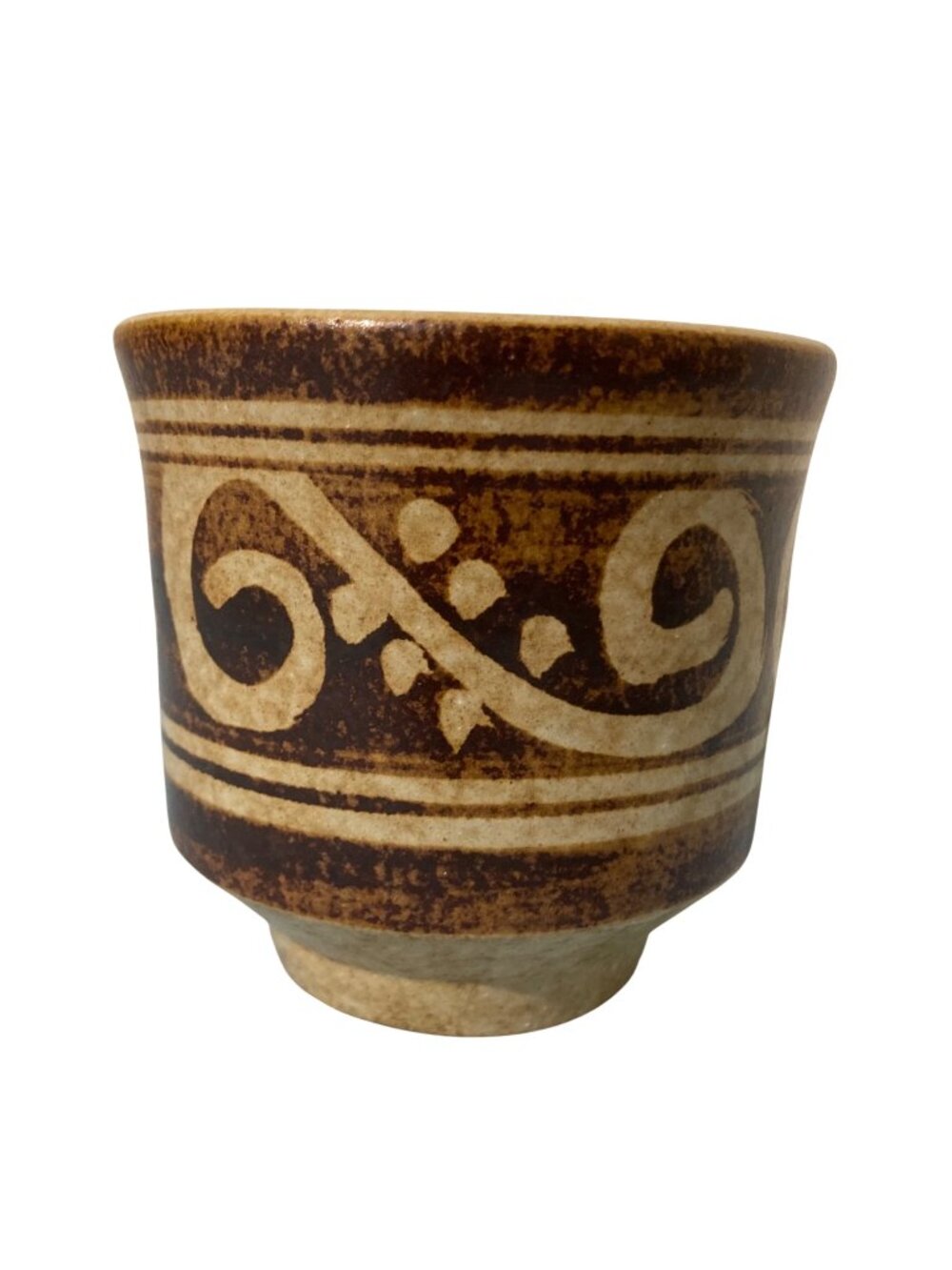 MCM Pottery Craft Planter Robert Maxwell Inspired Hand Decorated